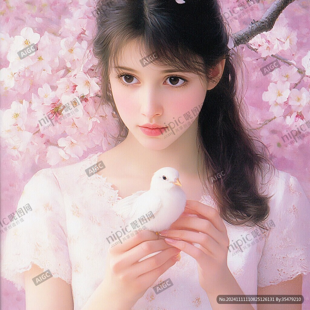 写实唯美插画
