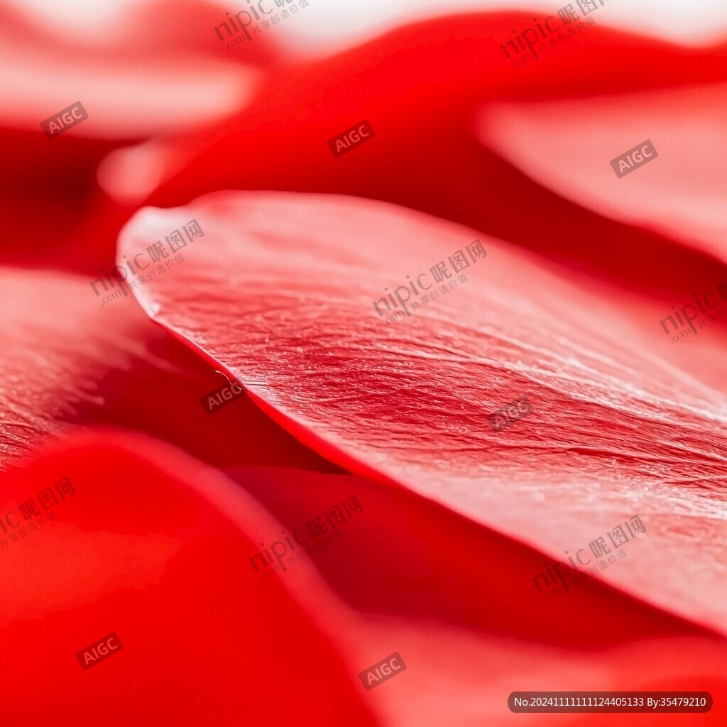红布花瓣
