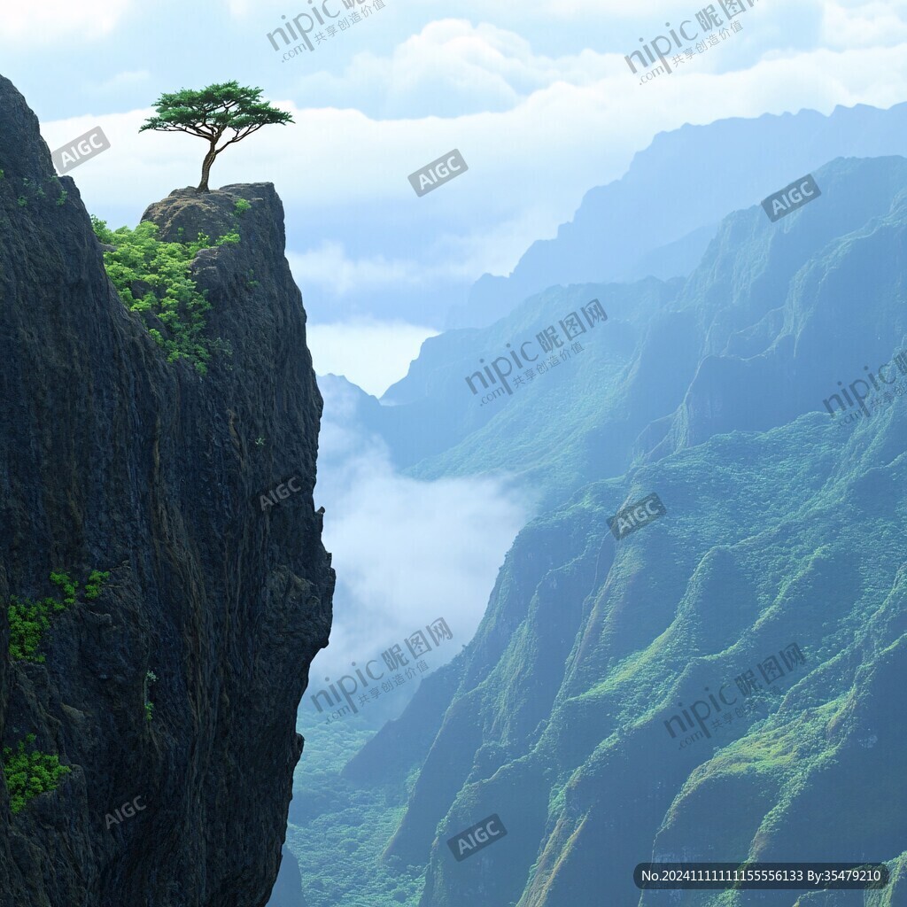 超清迎客松