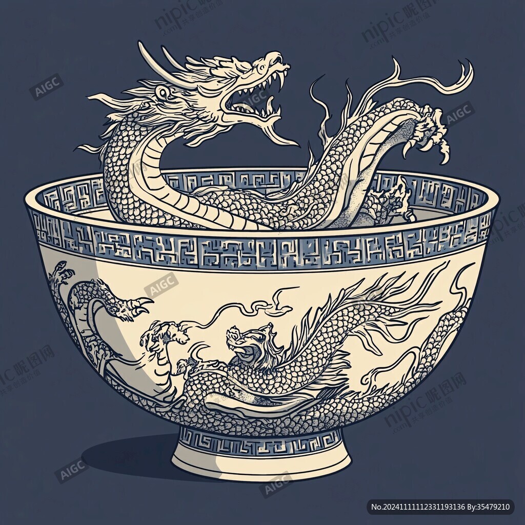 团龙碗
