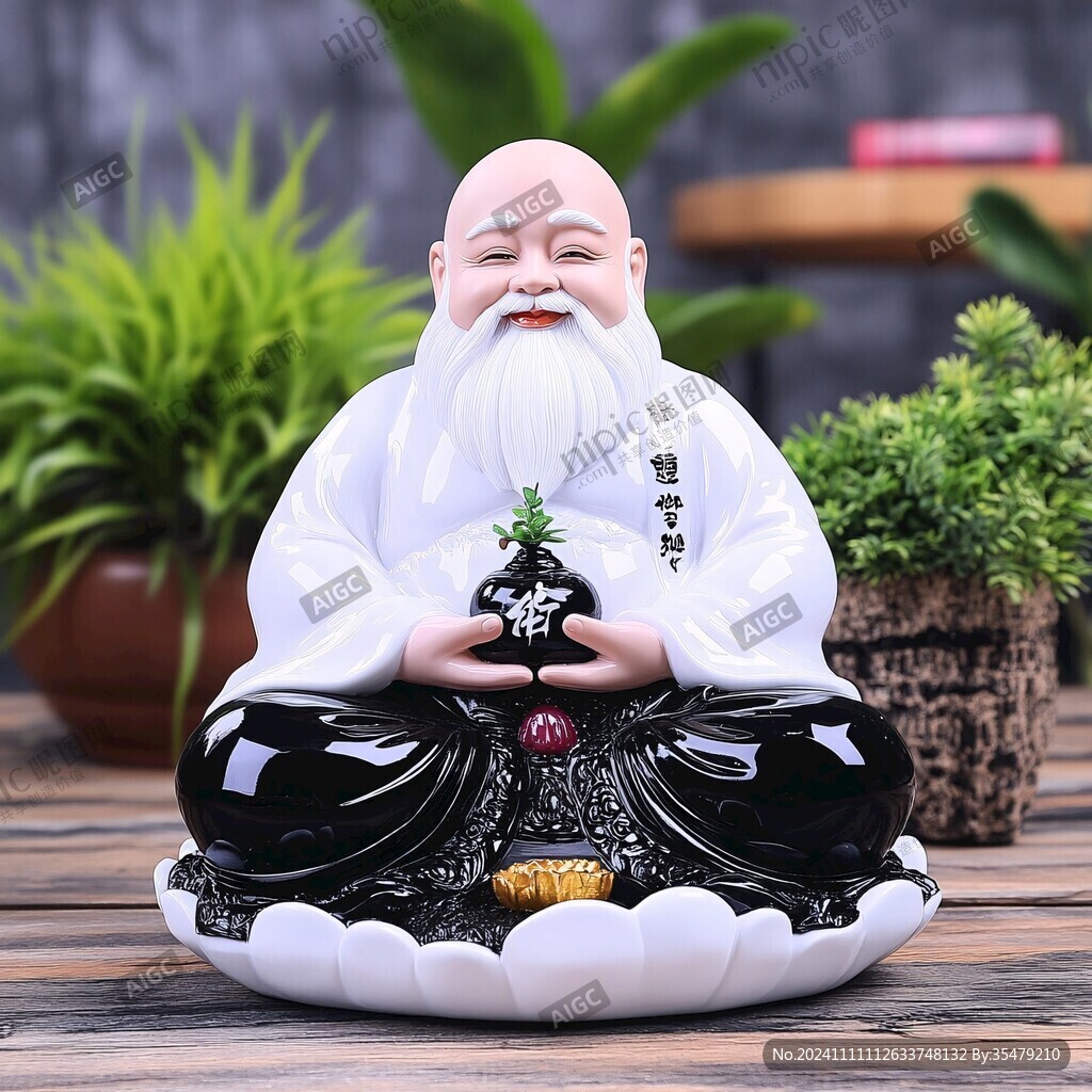 知足摆件