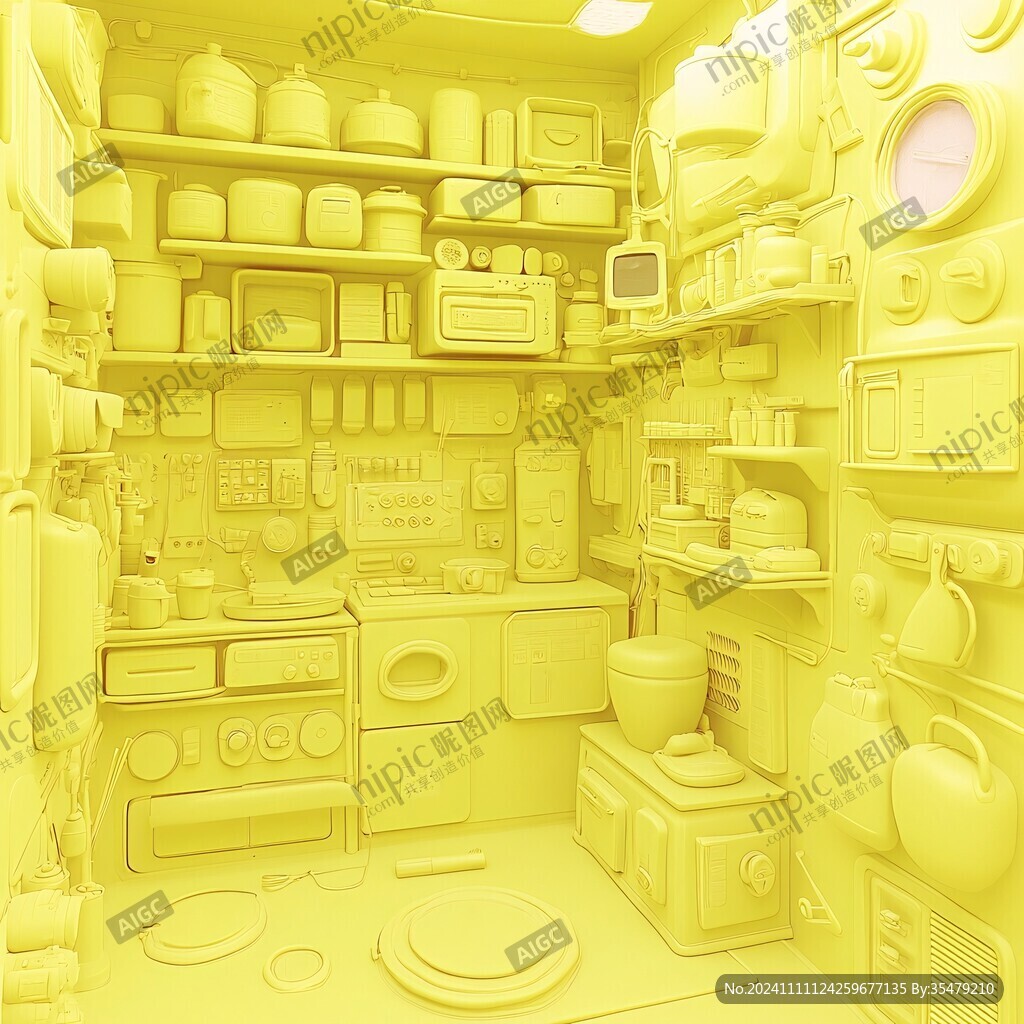 宇宙飞船厨房