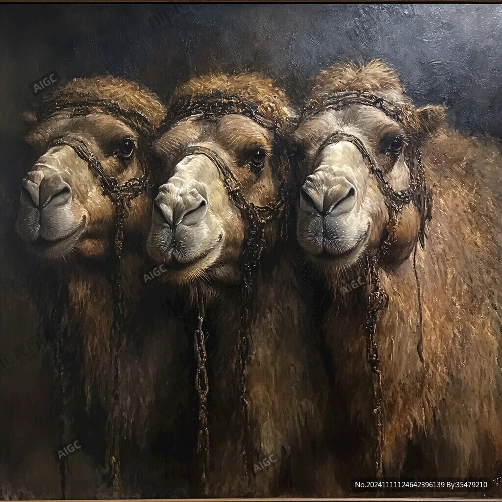 阿拉善手绘阿拉善油画