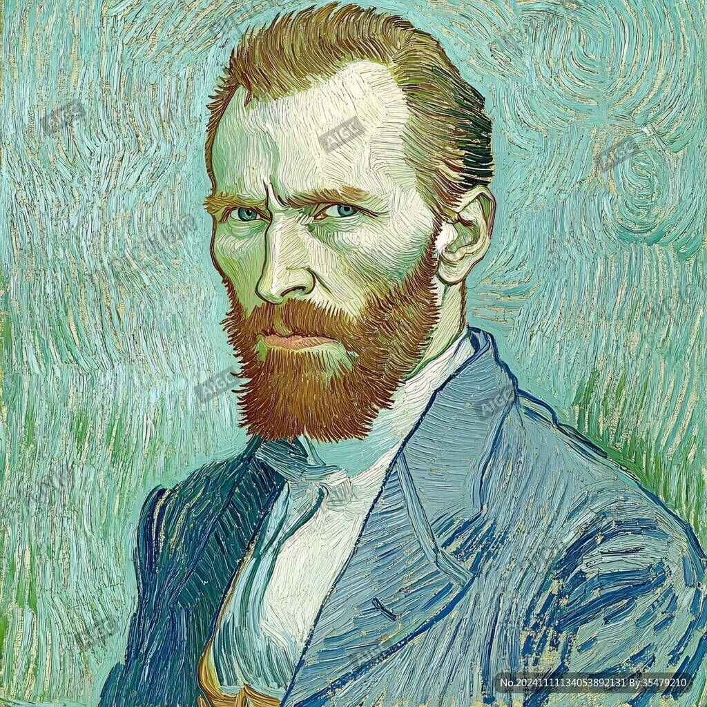 没有耳朵的梵高自画像