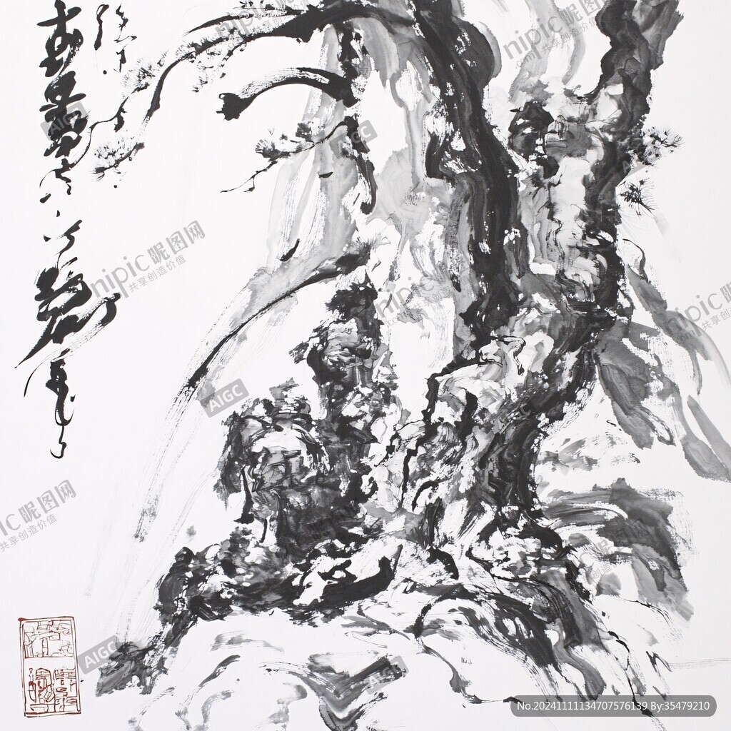 写意菩提树