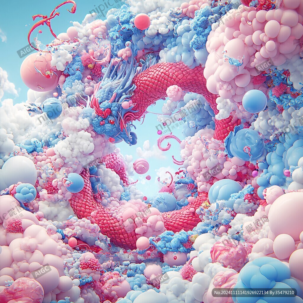 3d立体插画风格