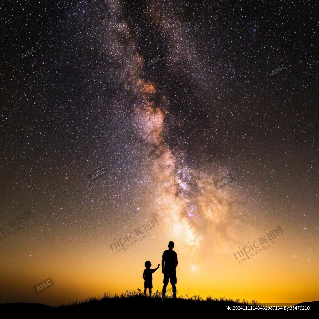 银河天上渡双星