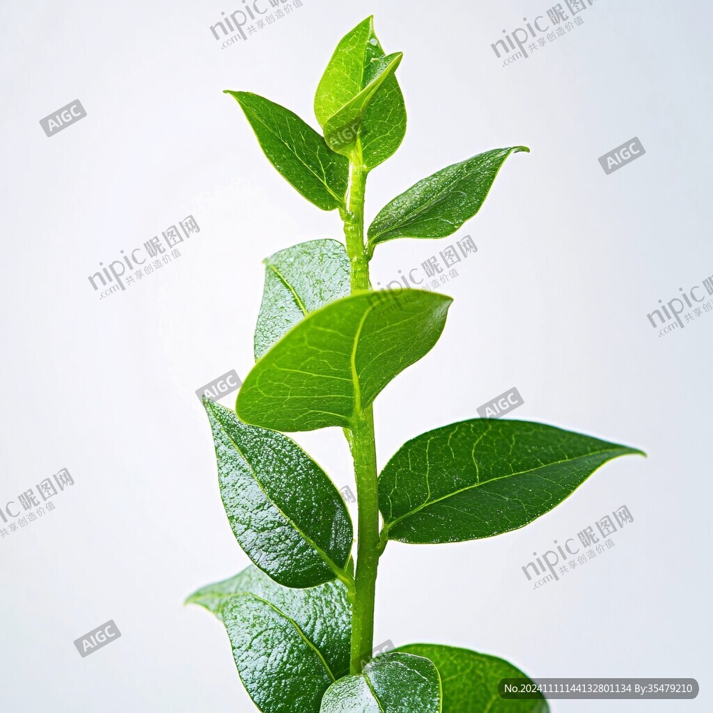 大豆叶素材