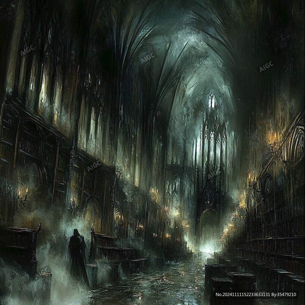 魔幻场景插画
