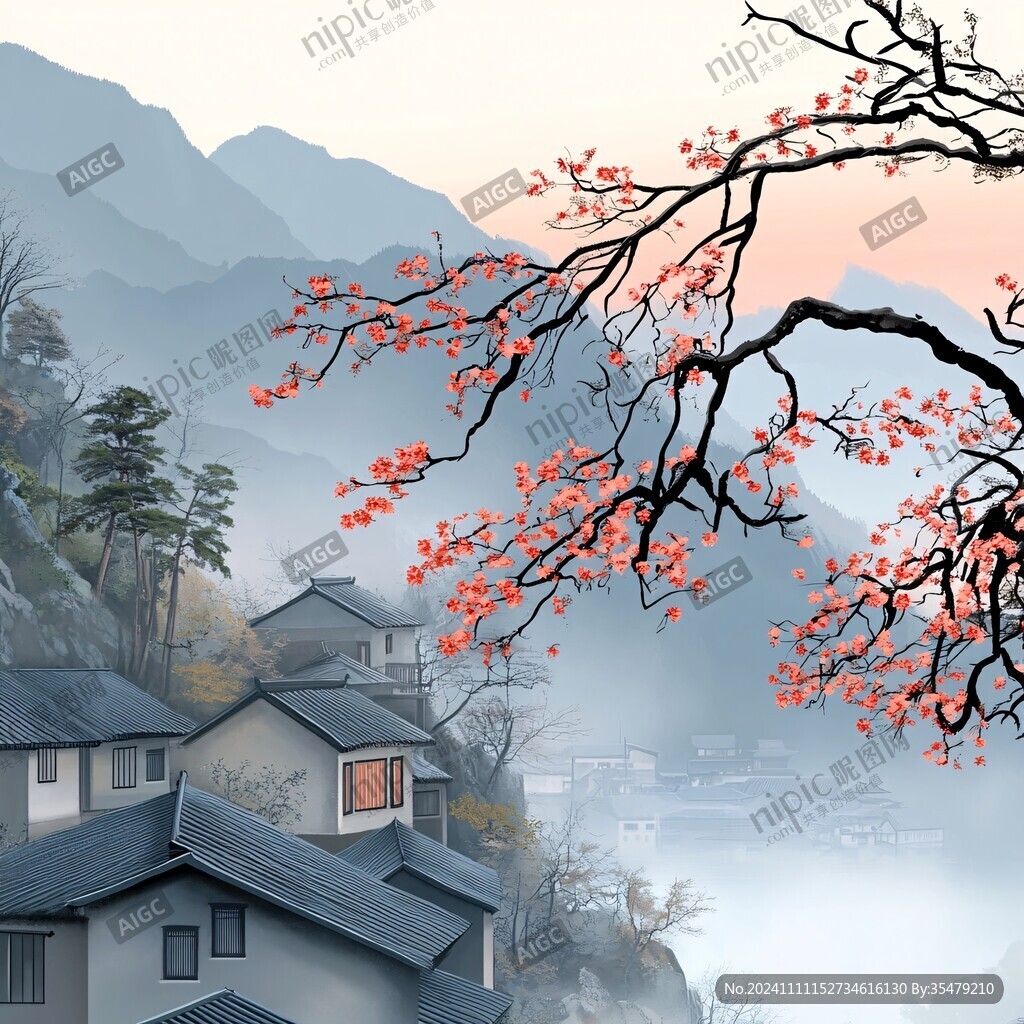 日式风景画
