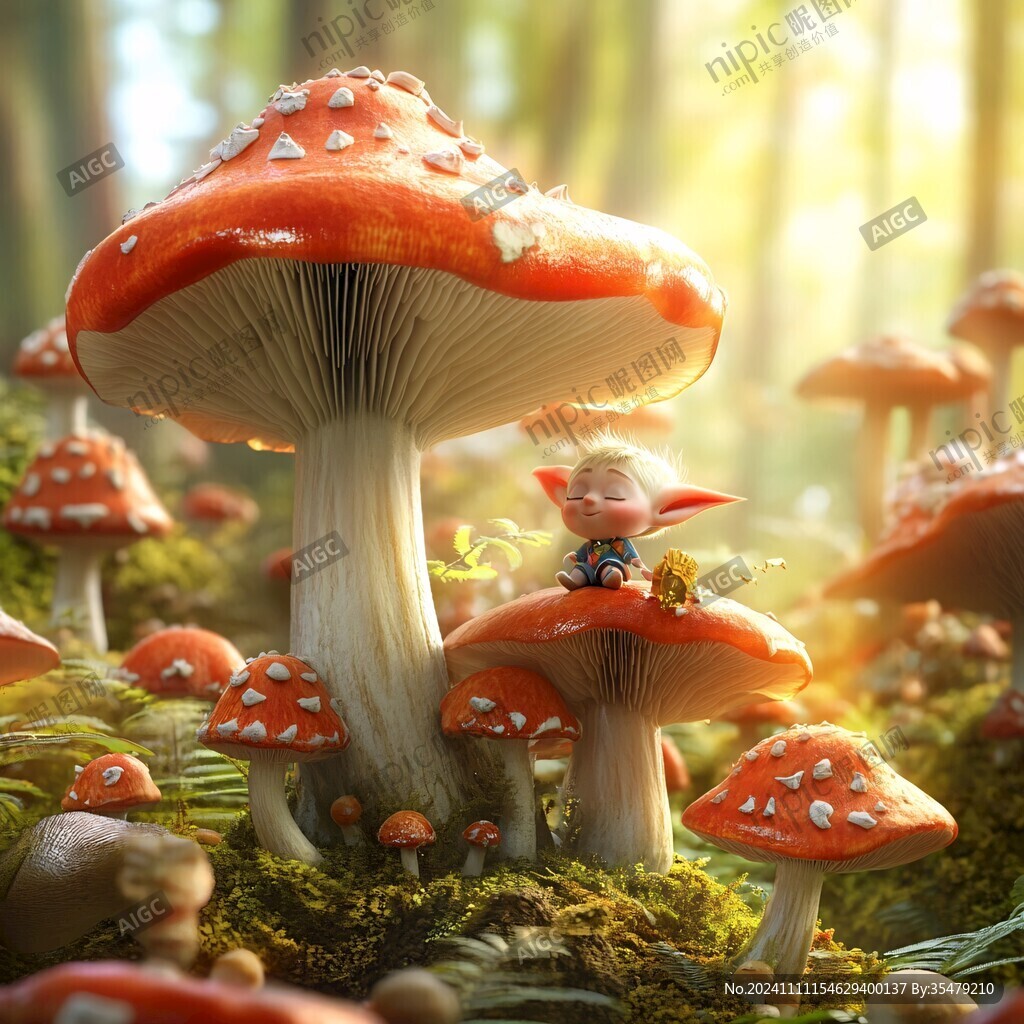 精美小蘑菇