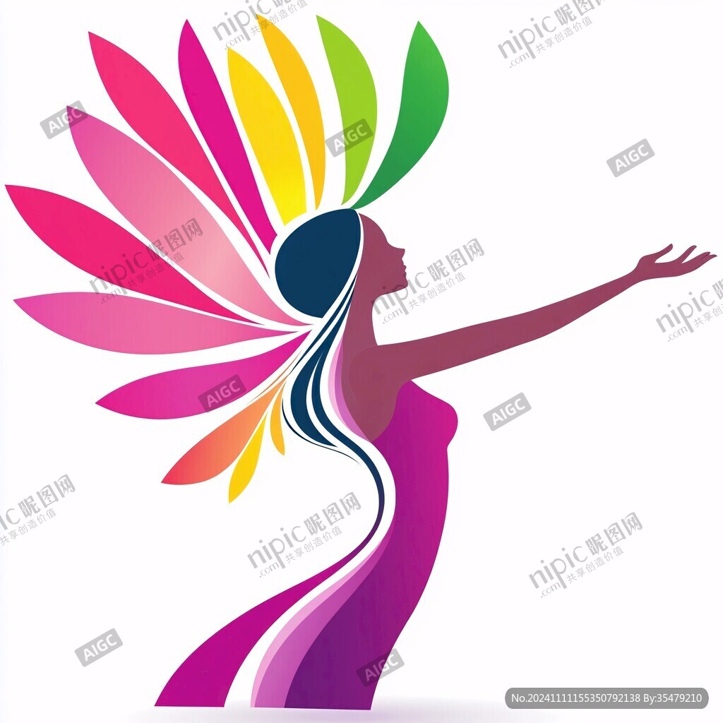 美容美体女性logo
