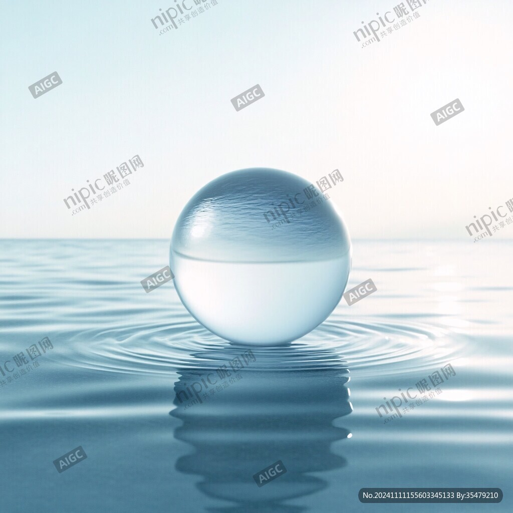 水晶球倒影