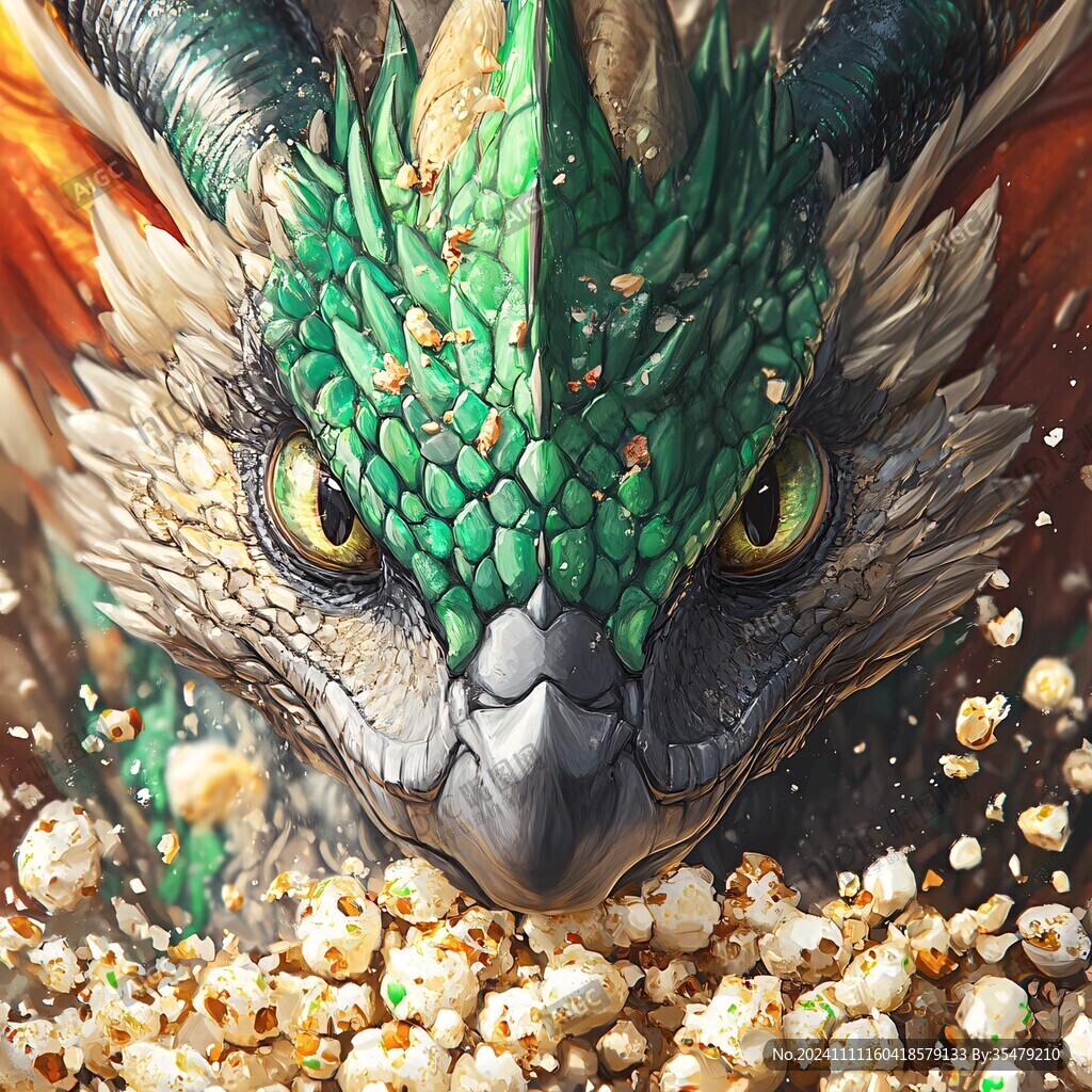 龙包装插画
