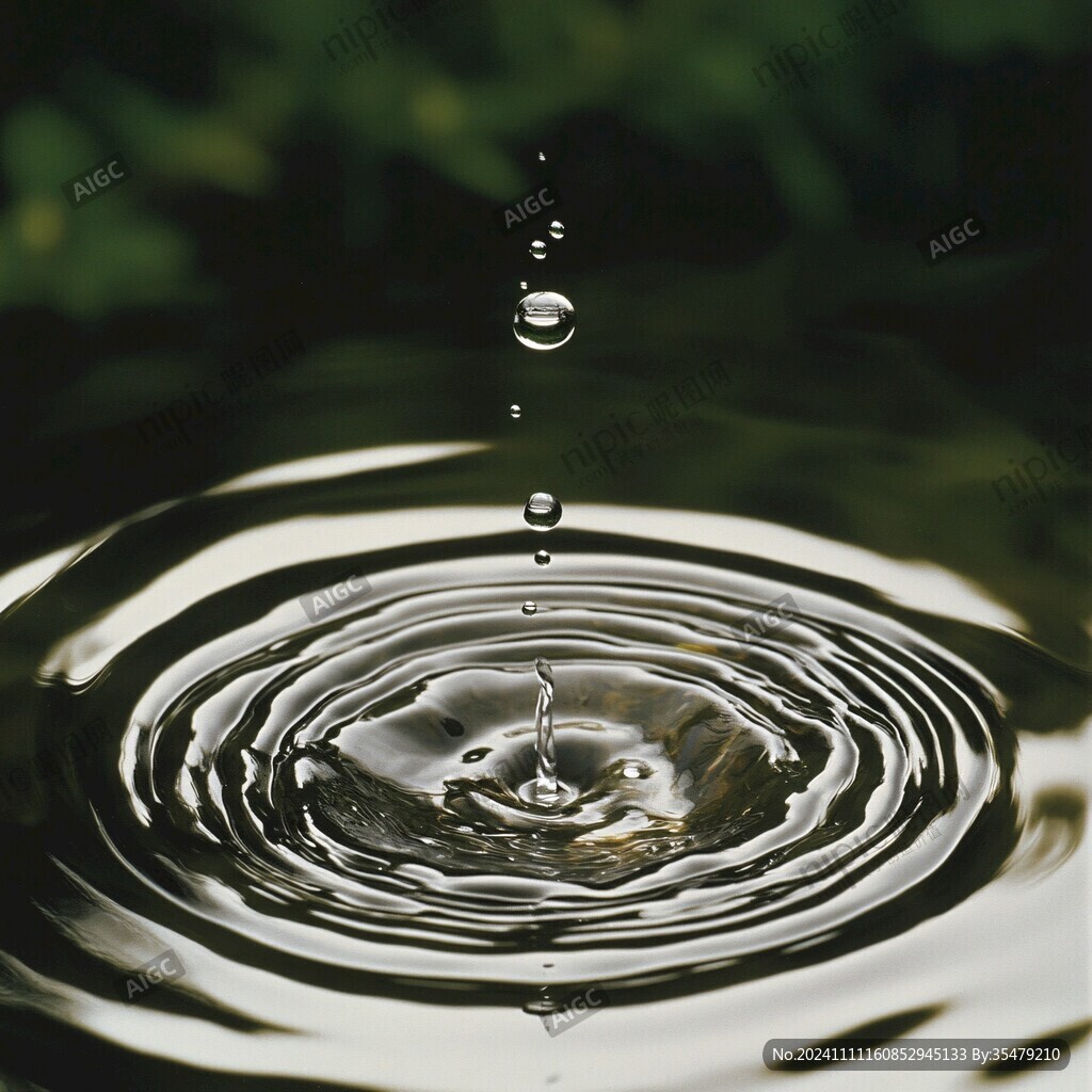 滴水瞬间