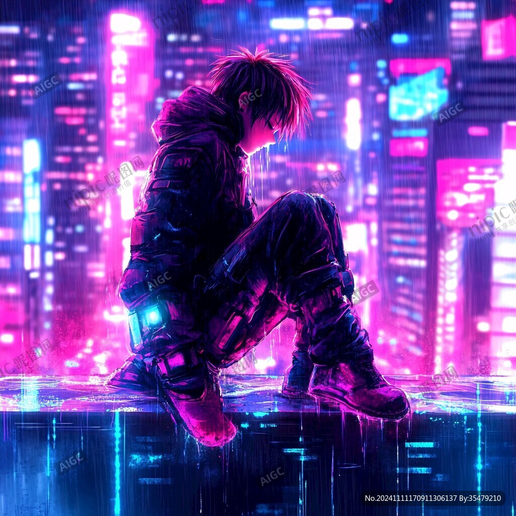 赛博朋克风