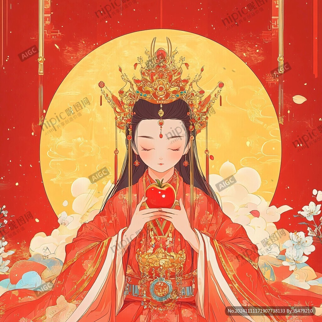 红金风插画