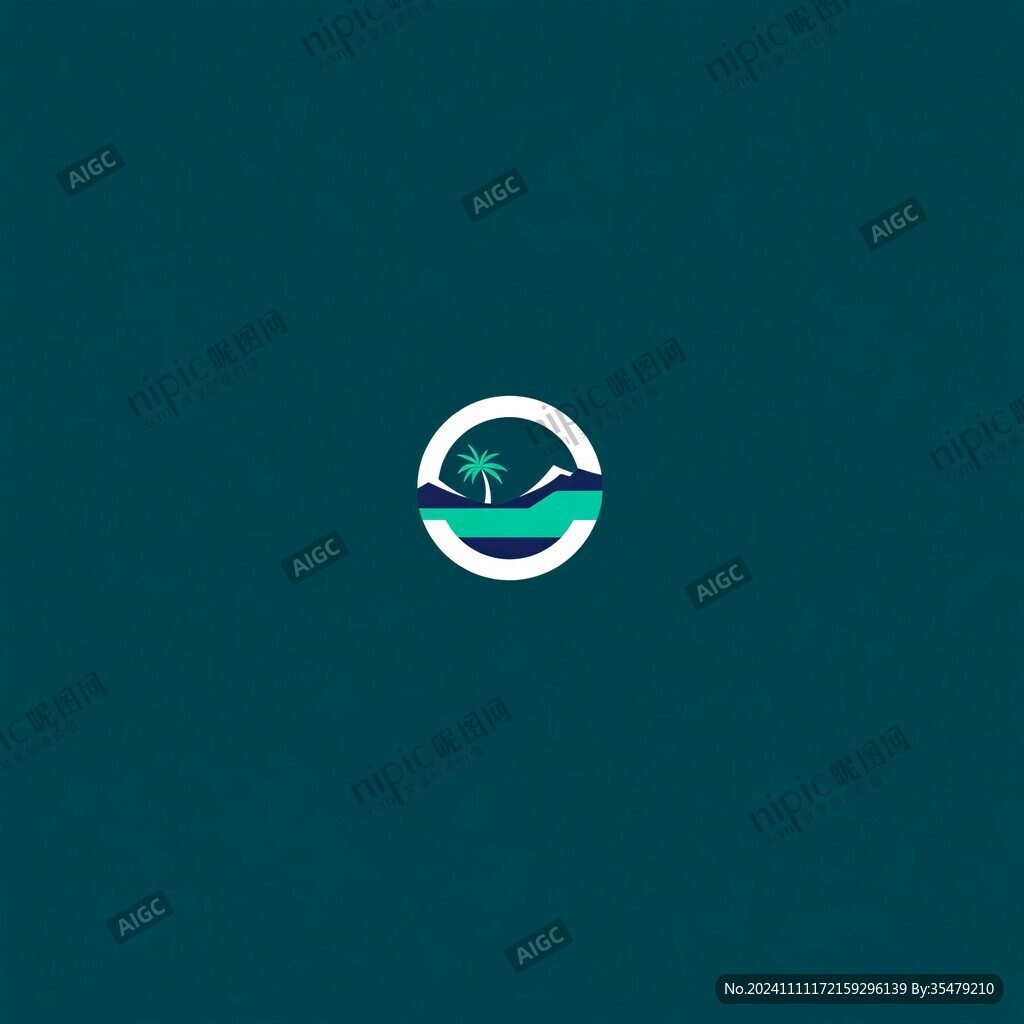 水资源生态类logo