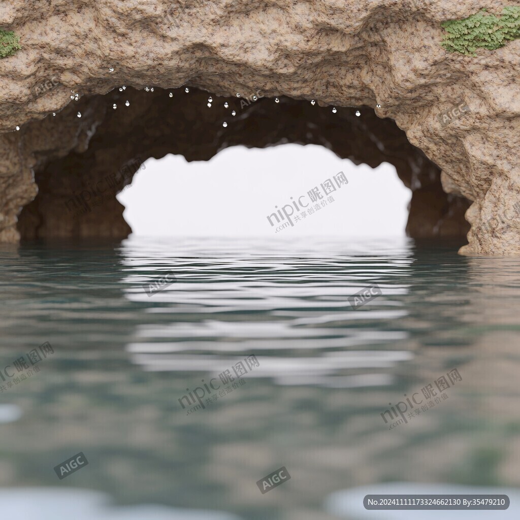 海岛山洞