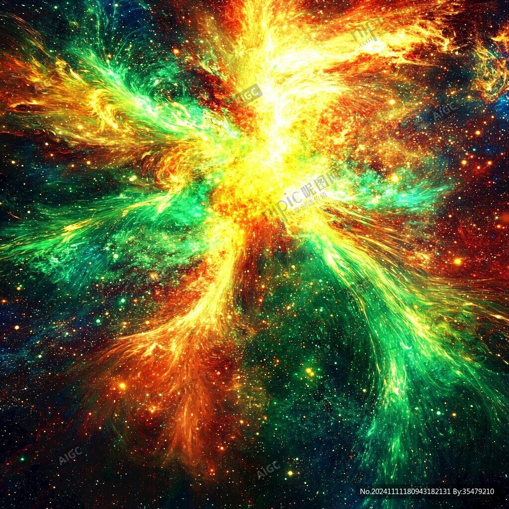 神秘绚丽宇宙