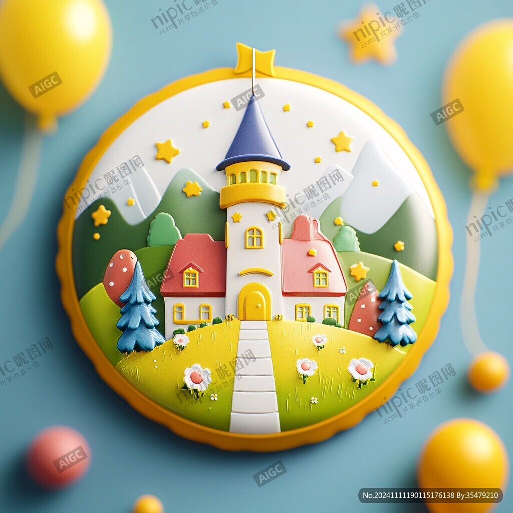 3d立体插画风格