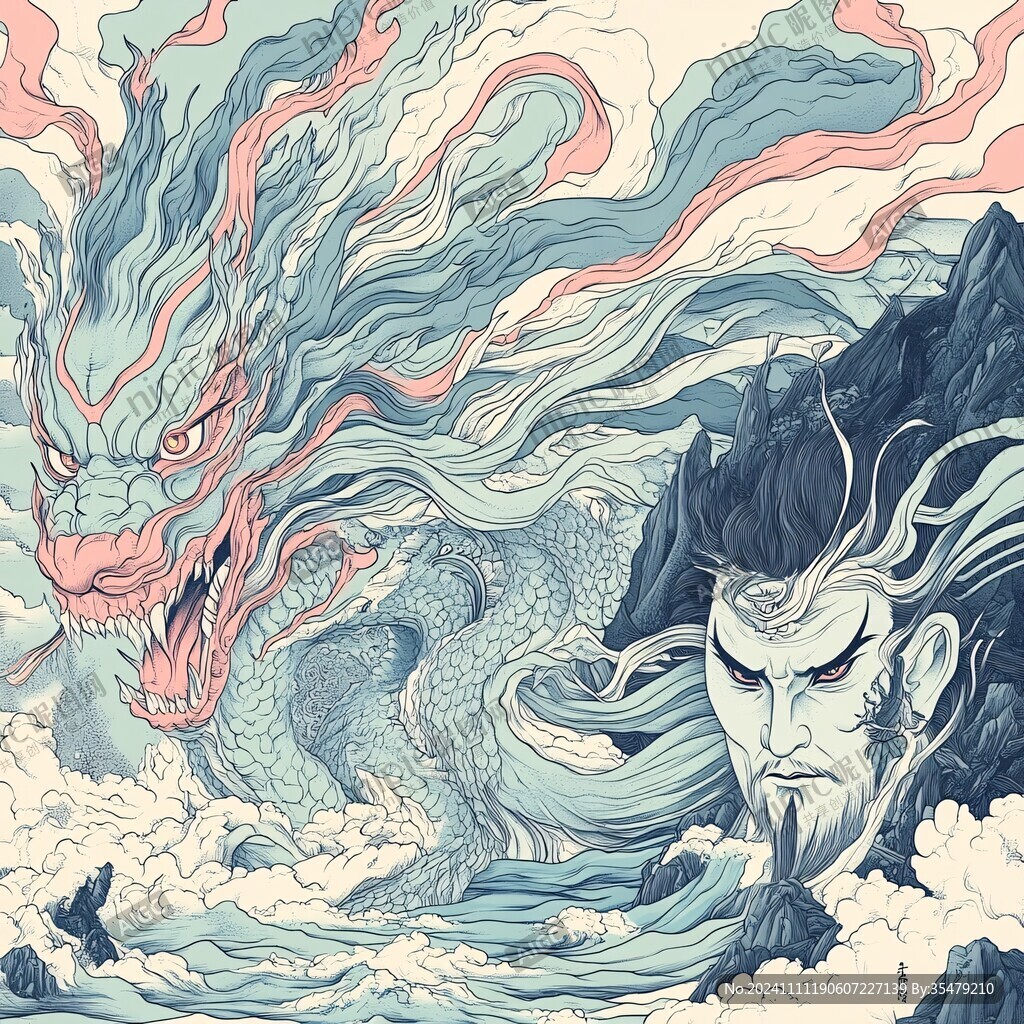 龙年文创插画