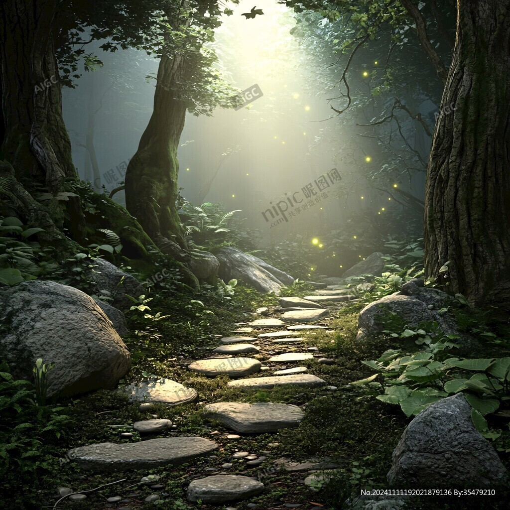 梦幻森林小路