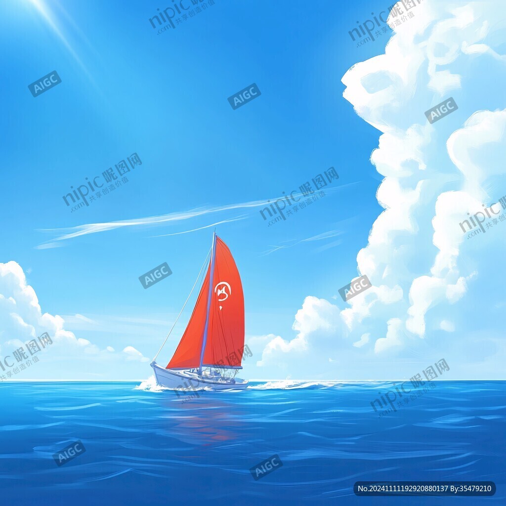 远航插画