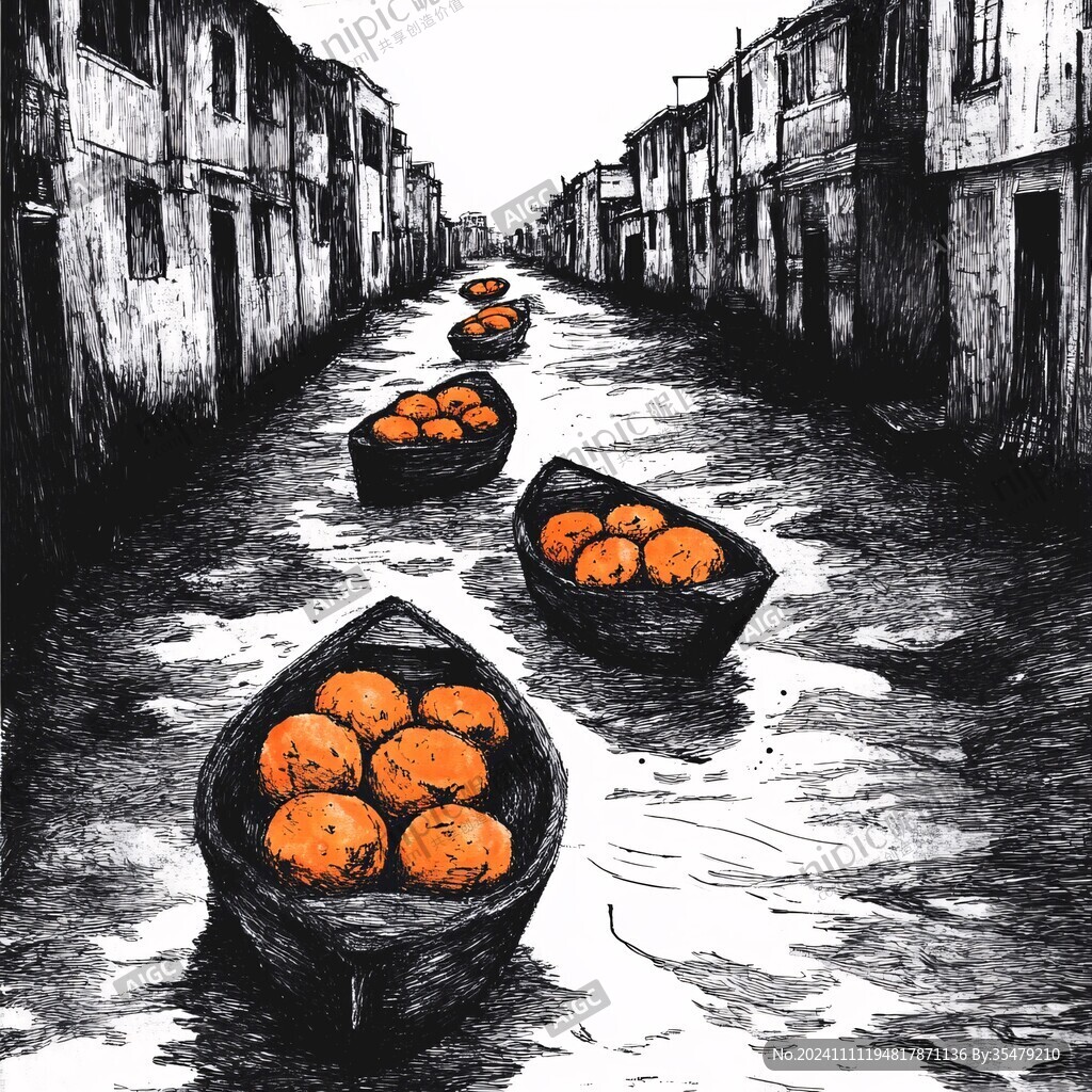 陈皮村插画