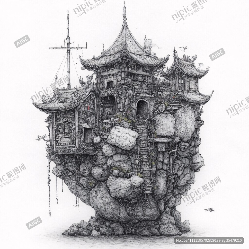 超现实主义的城堡