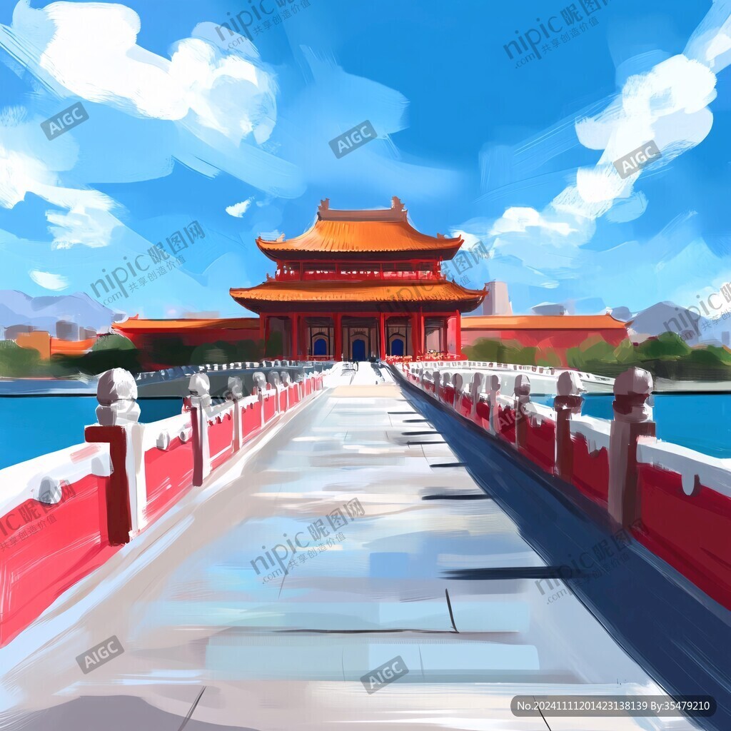 太庙插画