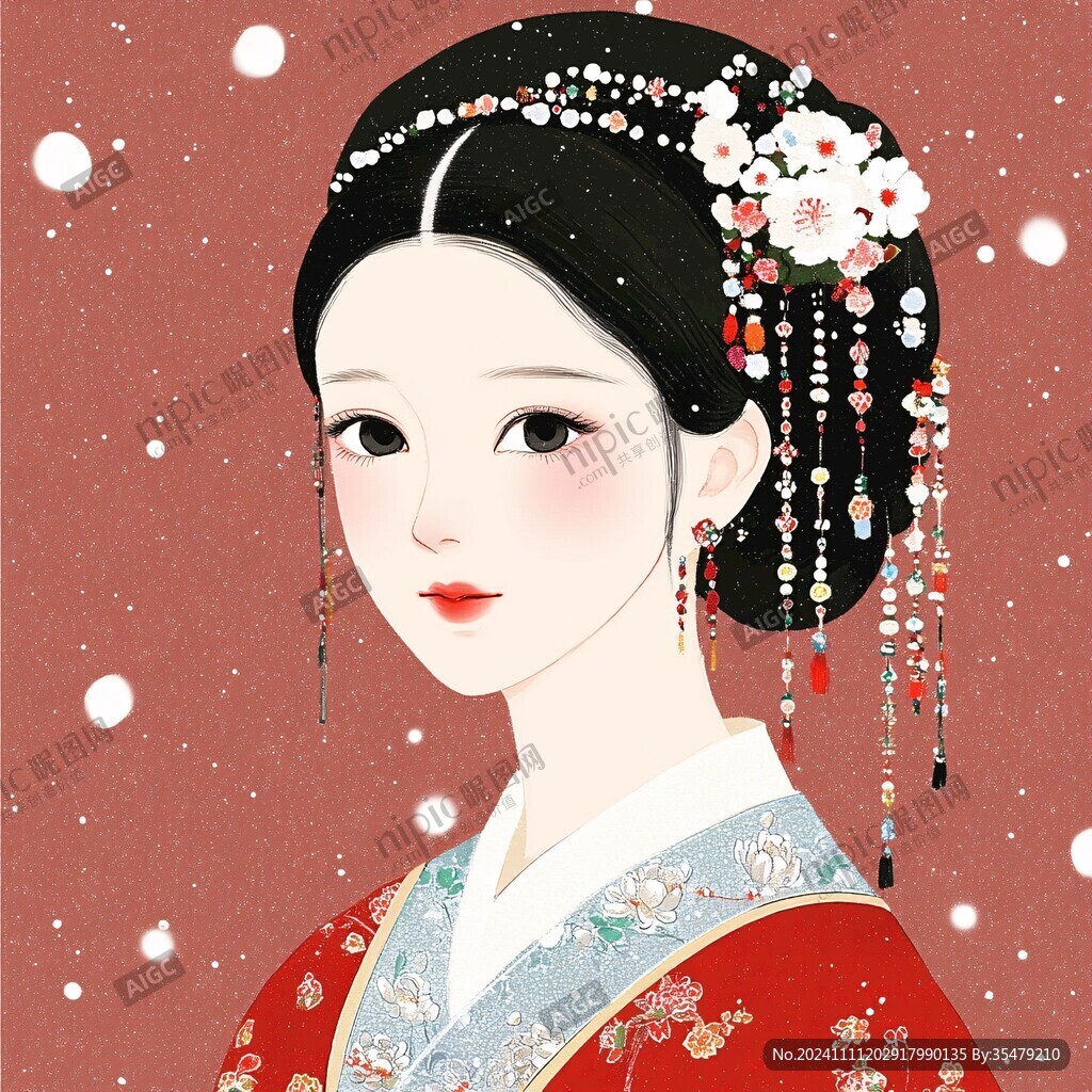 格格头像插画
