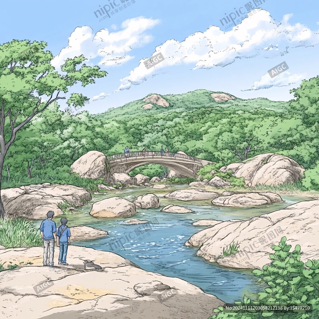 延边插画