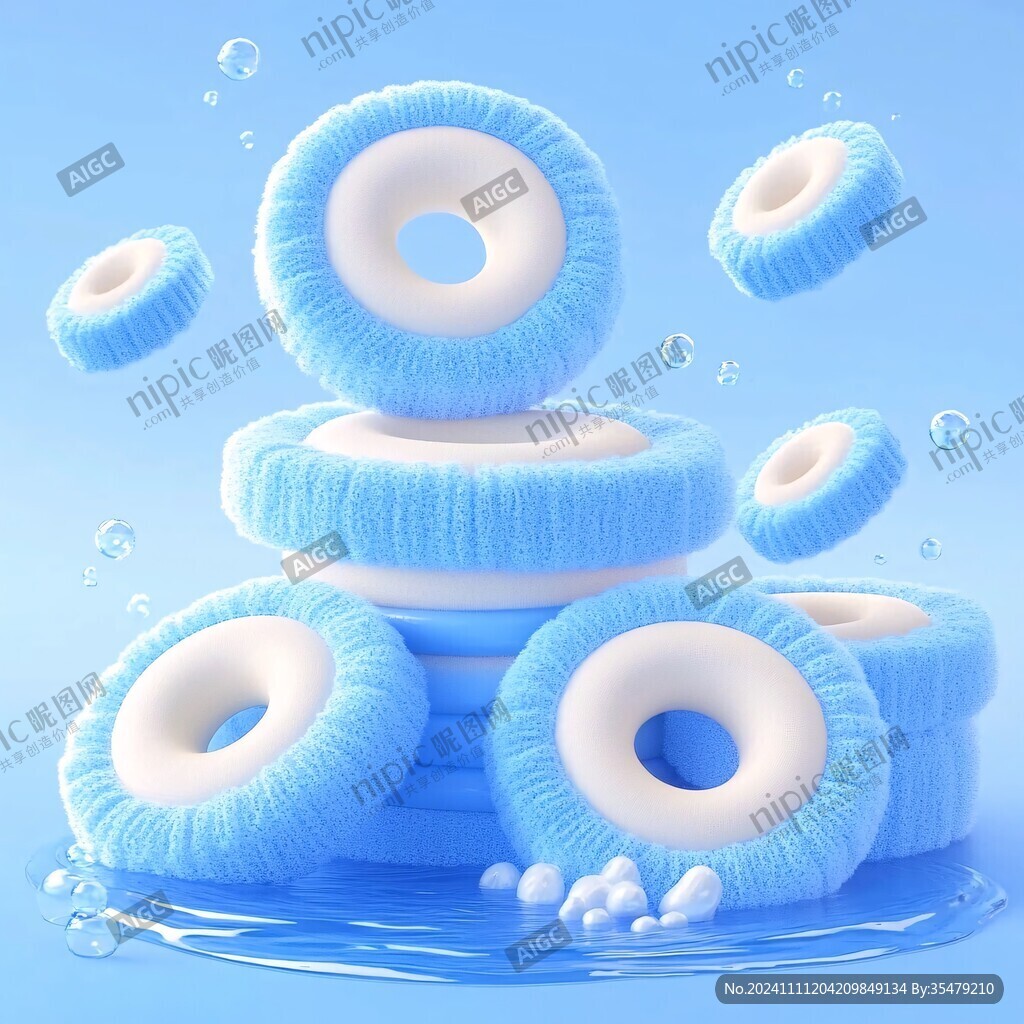 3d立体环形元素