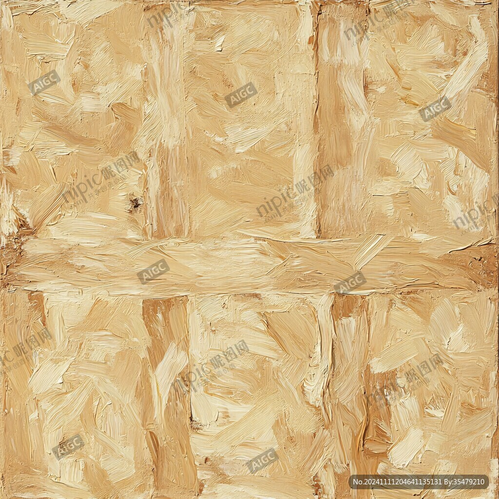 玄关抽象画木格栅背景