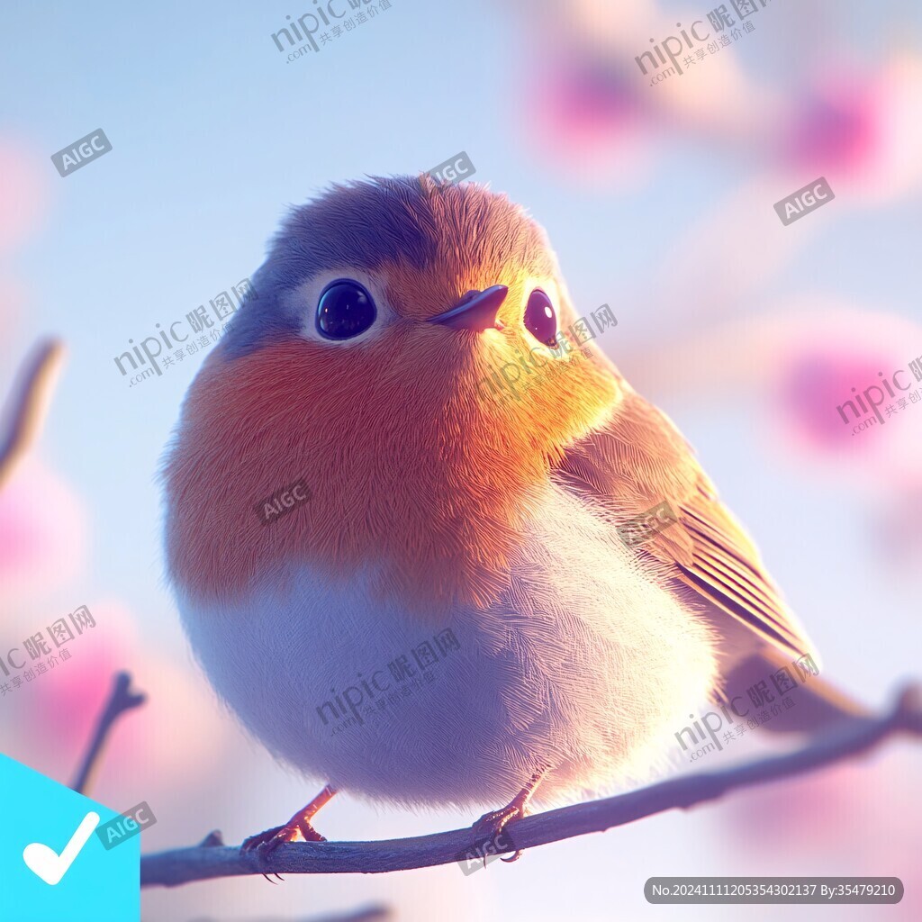 胖嘟嘟小鸟