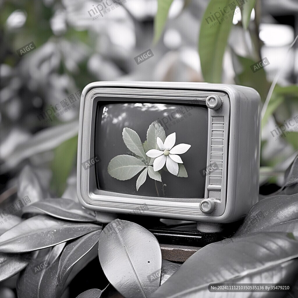 花卉与电视