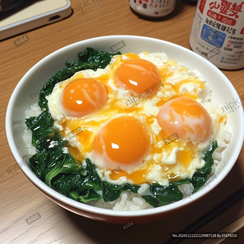 溏心蛋拌饭