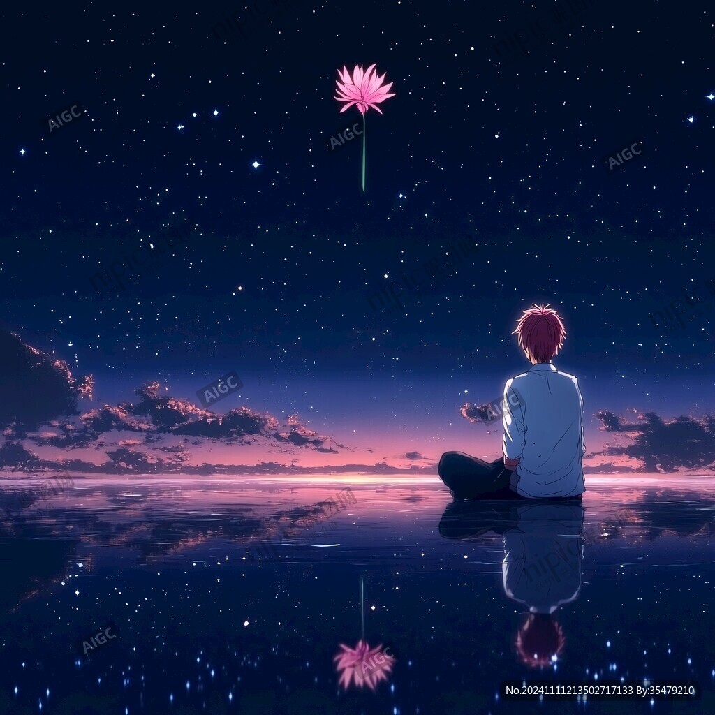 星空下的少年