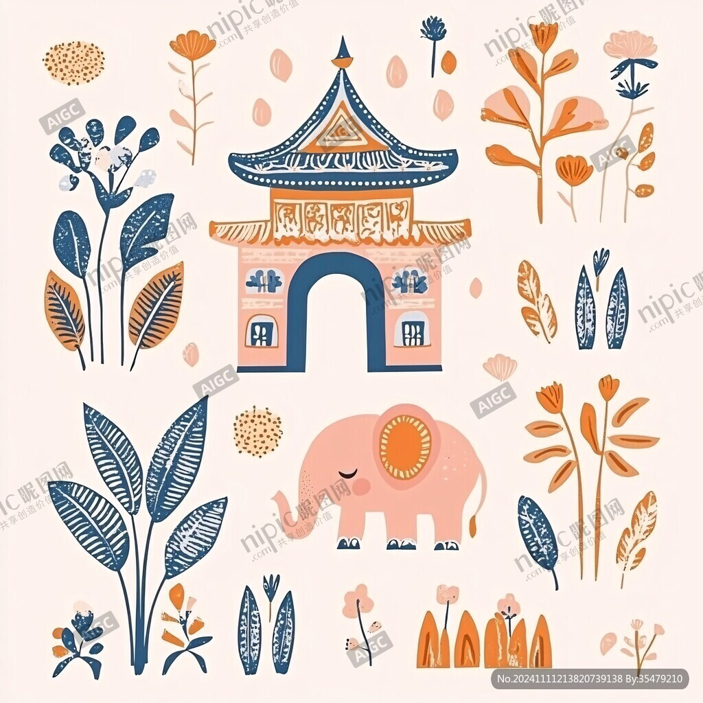 北大插画