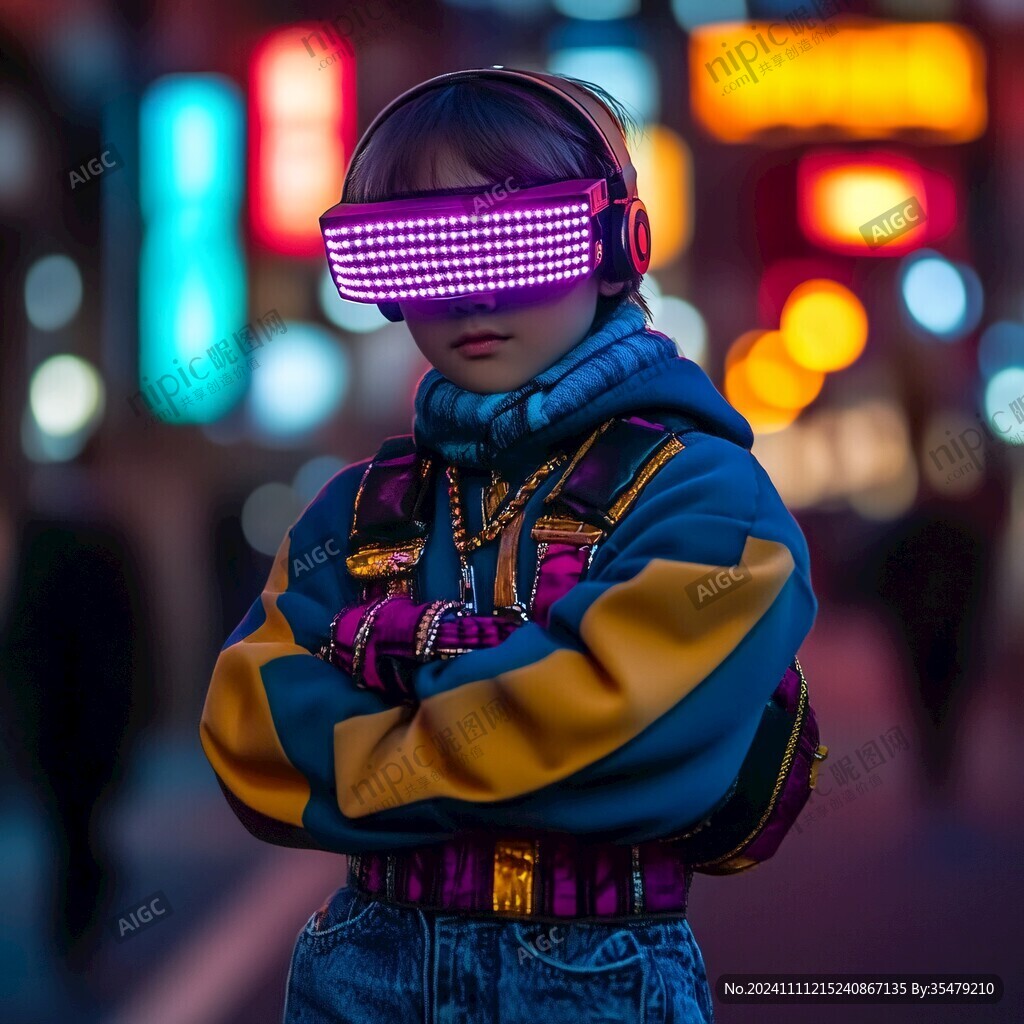 赛博朋克潮流人物