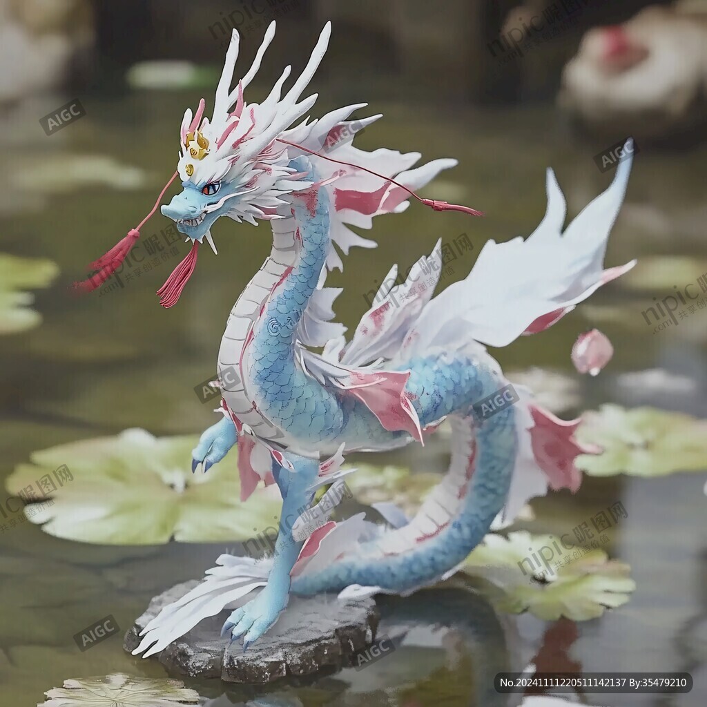 火龙出水模型
