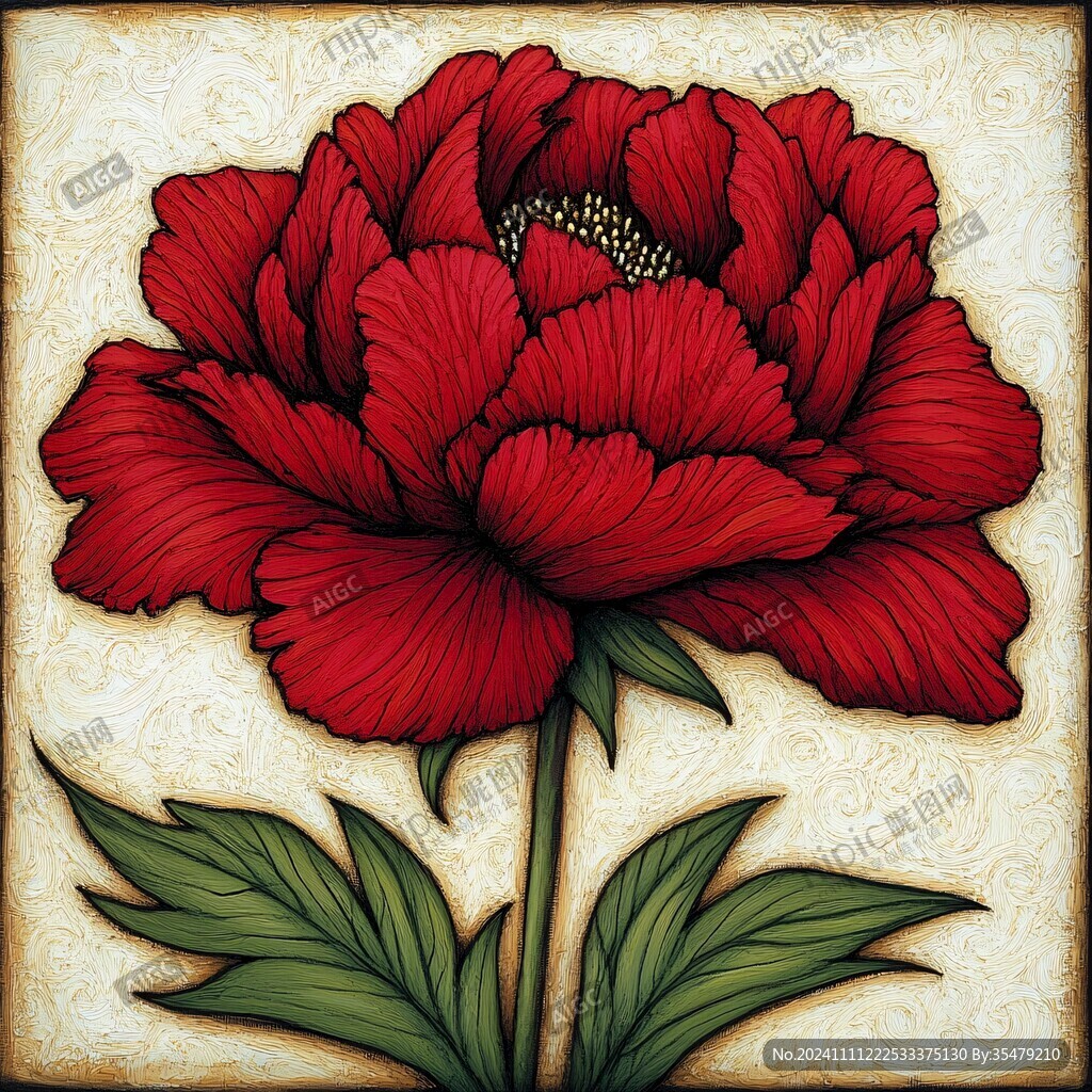 欧美花卉装饰画