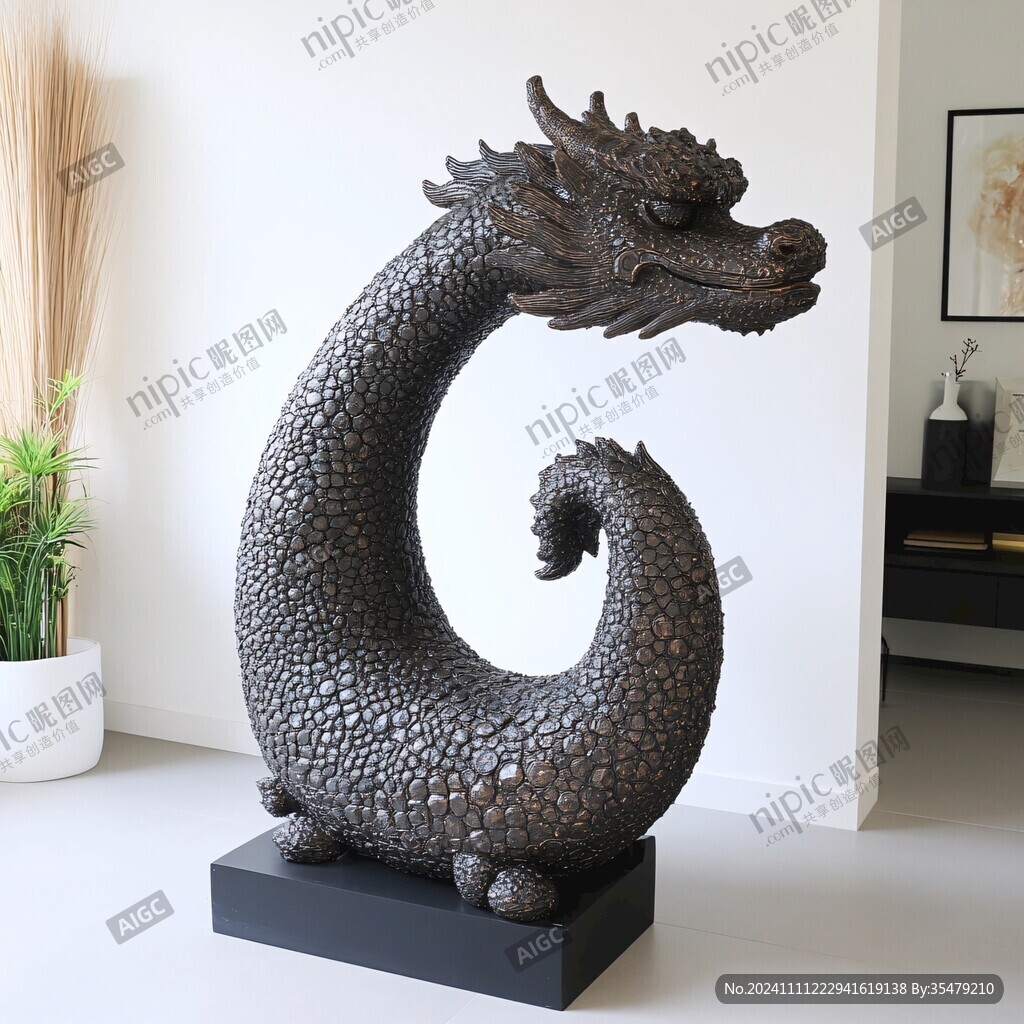 龙年新中式摆件