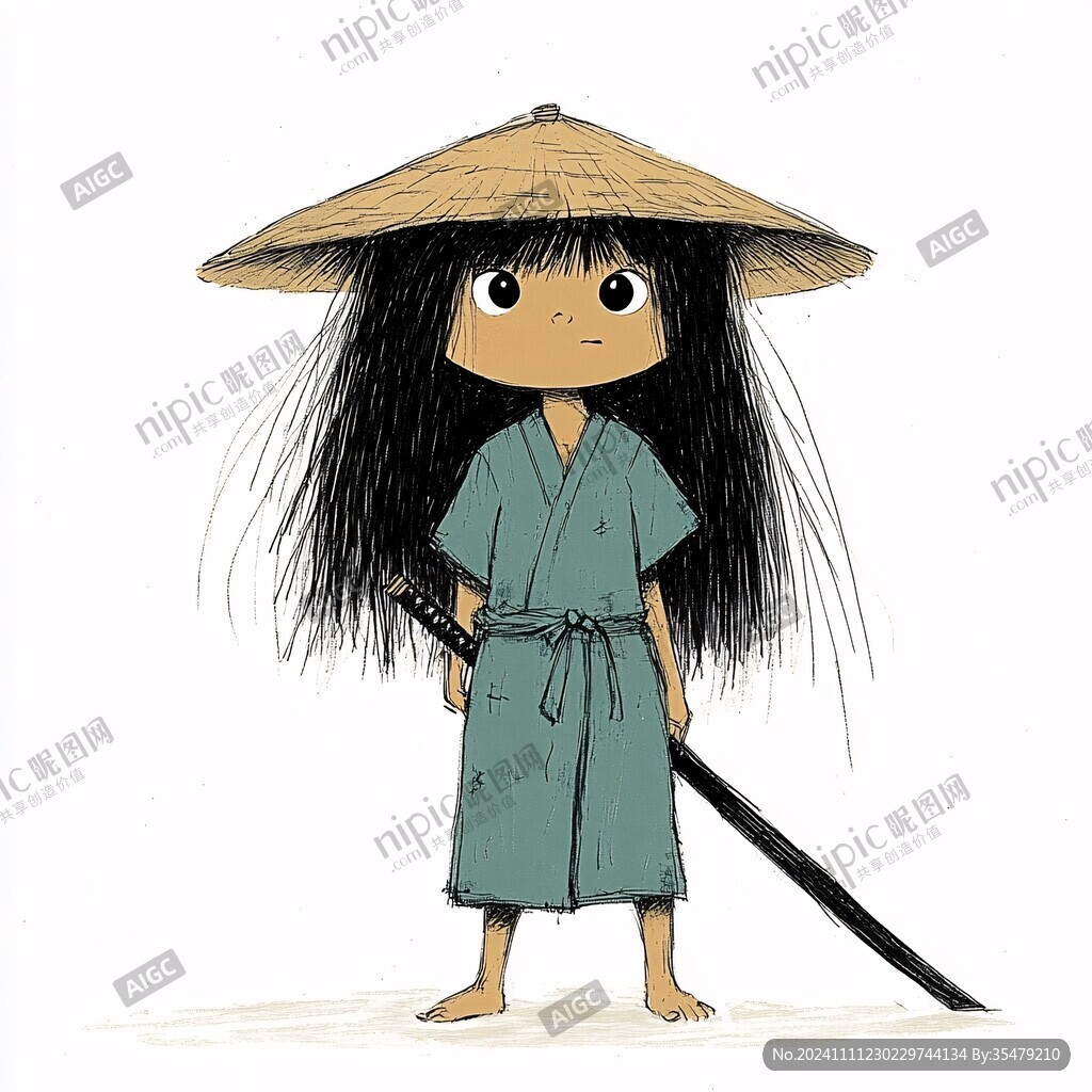 戴草帽的侠客