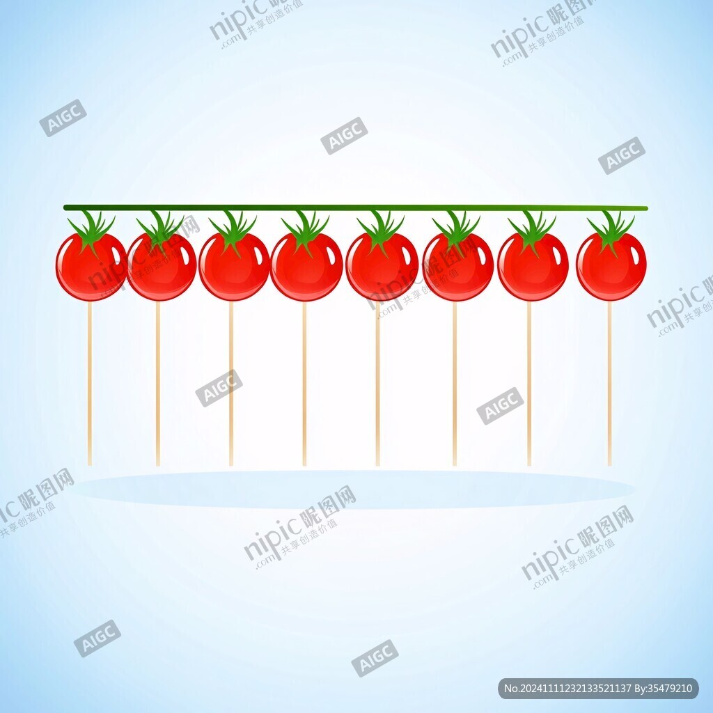 糖葫芦插画素材