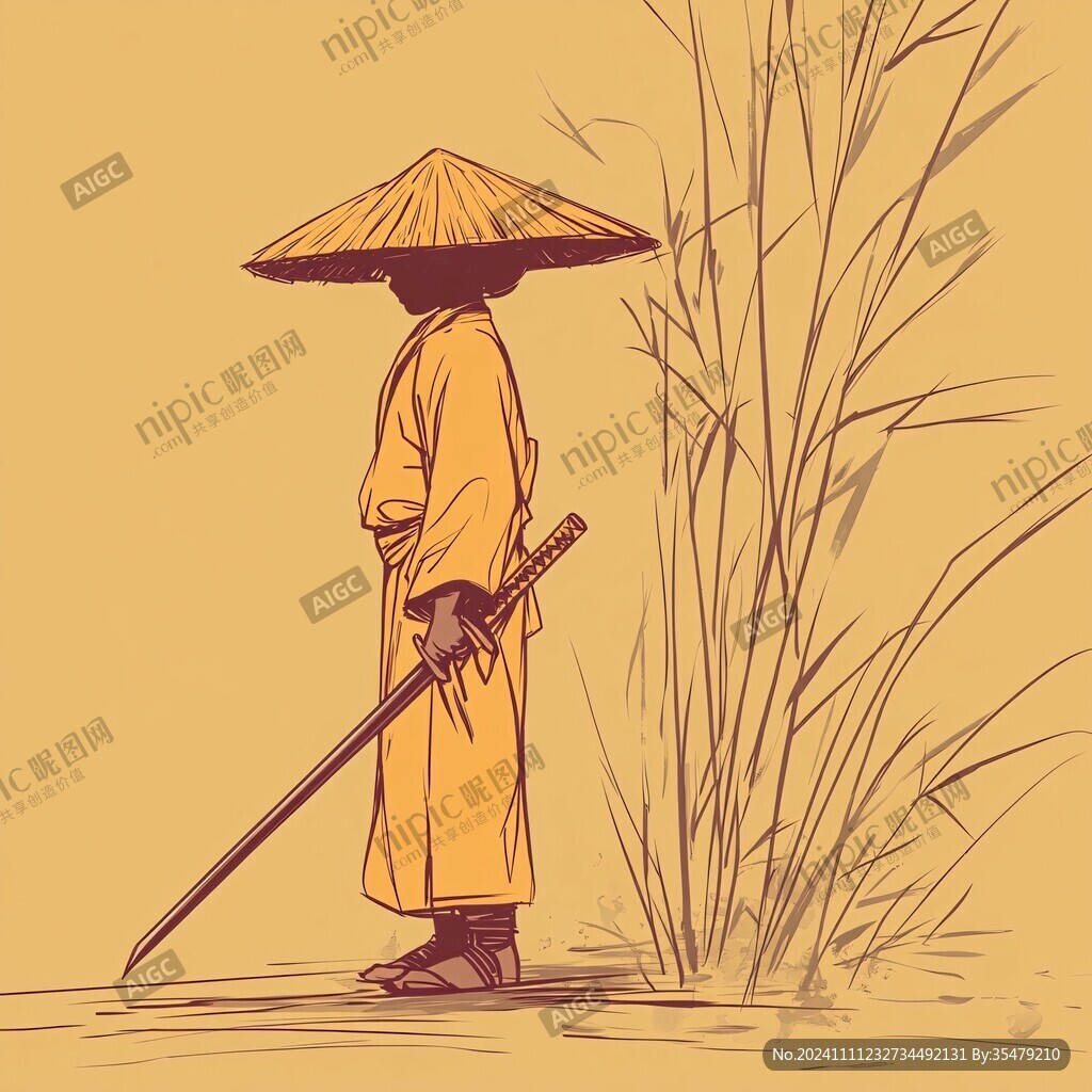 侠客插画