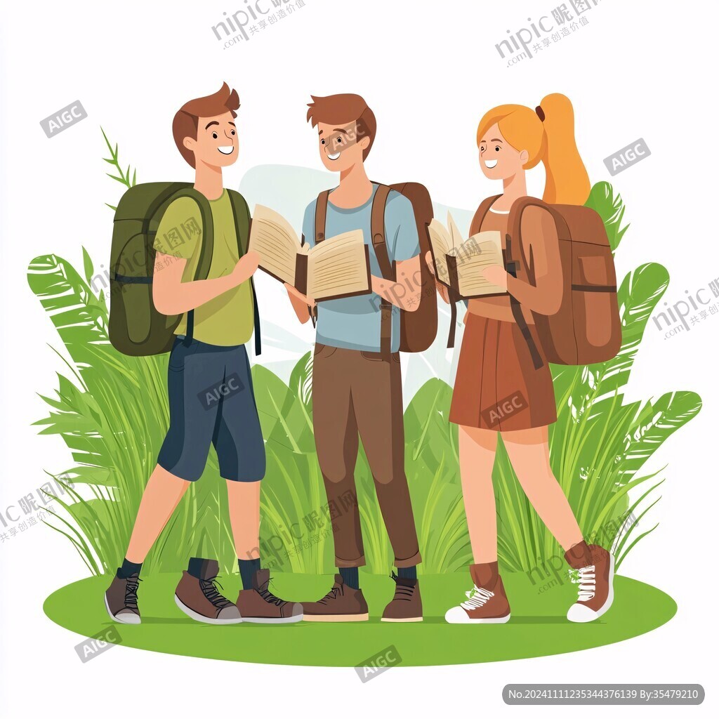 学生暑假郊游