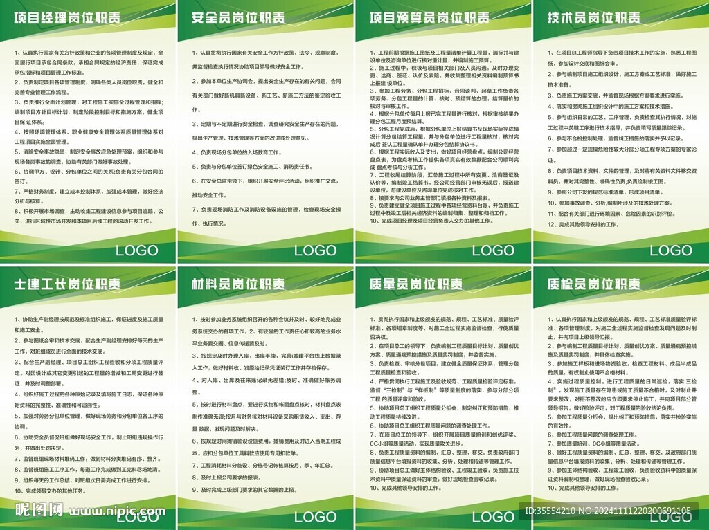 工程项目负责人员职责规章