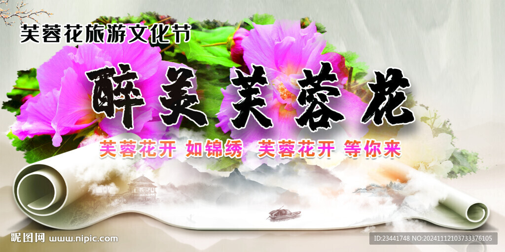 芙蓉花展